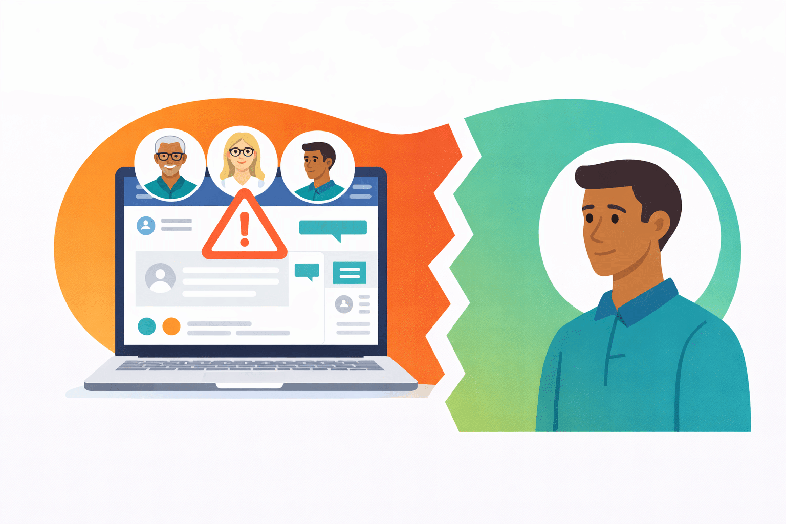 with outdated systems, association members can't easily connect with their online community