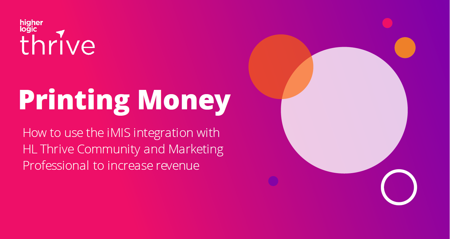 How to use the iMIS integration with Higher Logic Thrive